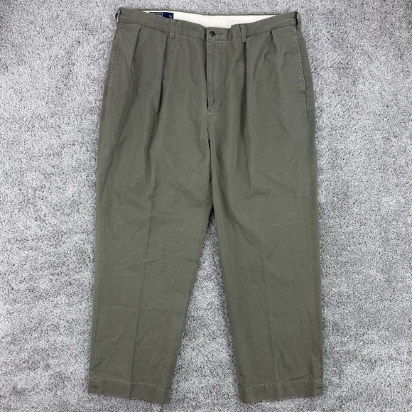 Polo Ralph Lauren Other - Vintage Polo Ralph Lauren Andrew Chino Pants Men's 40x29 Olive Green Pleats